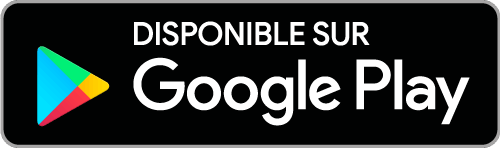disponible sur Google Play