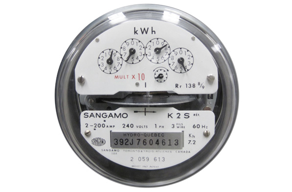 Compteur électromécanique
