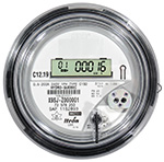 Compteur non communicant fabriqué par Itron, X9SJZ