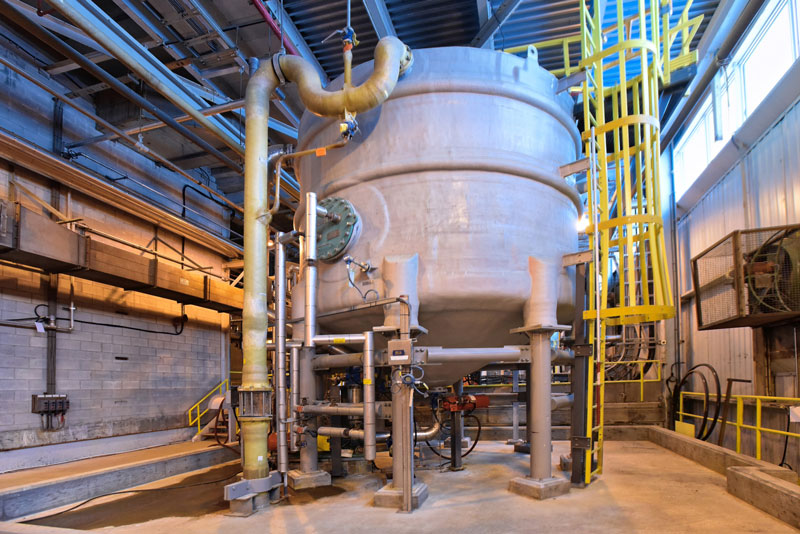 Atelier de dioxyde de chlore - Chantiers Chibougamau