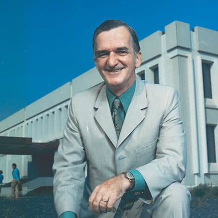 Photo de Lionel Boulet en 1972.