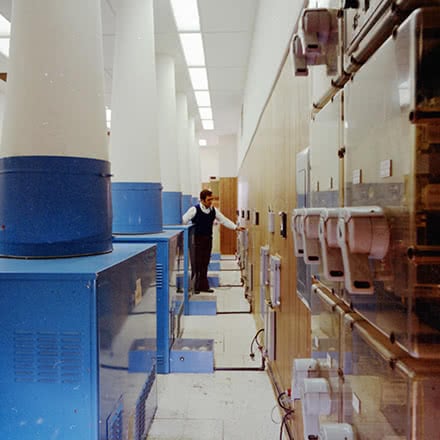 Démonstration de la pile, 1973.