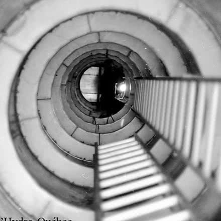 Intérieur de l’éolienne, 1977.