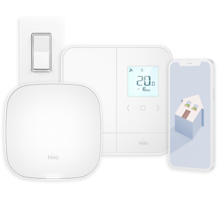 Appareils de domotique : gradateur, interupteur et  thermostat intelligents