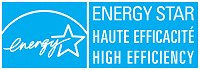 Energy Star®, high efficiency.