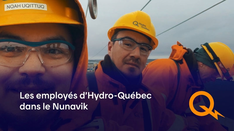 Les employés d'Hydro-Québec dans le Nunavik