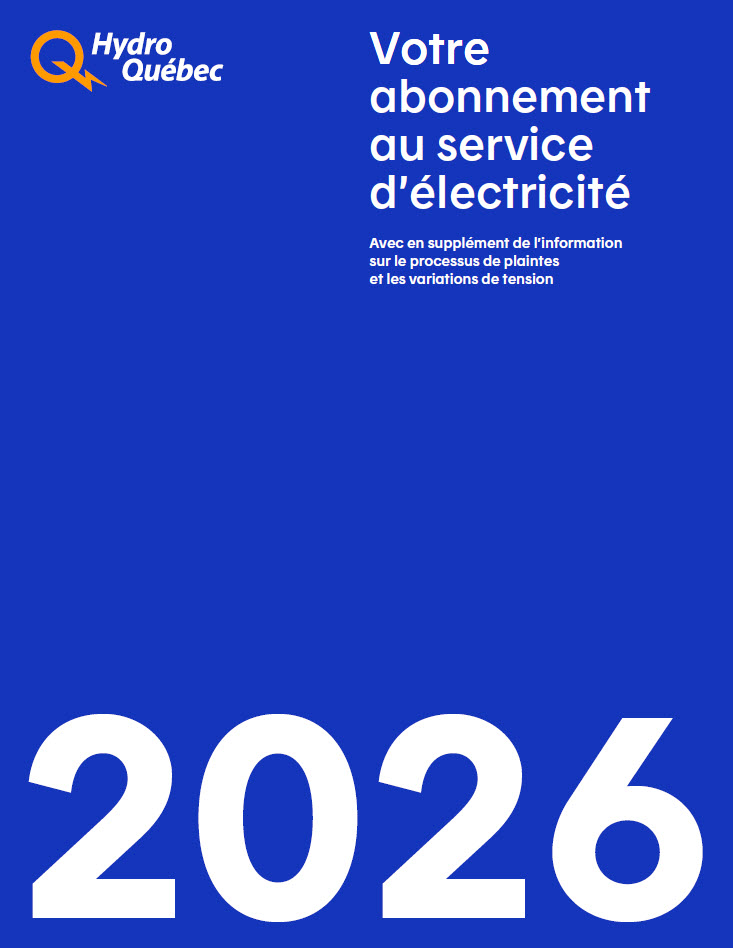 Image du document PDF du résumé des conditions de service en vigueur depuis le 1er octobre 2026.